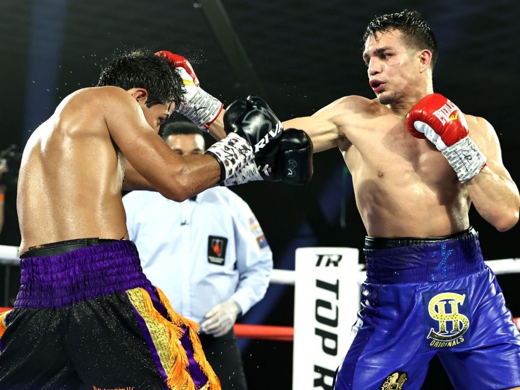 Jose Zepeda Rolls Past Kendo Castandea Boxing Action 24